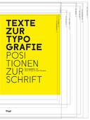 Logo Publikation »TEXTE ZUR TYPOGRAFIE – Positionen zur Schrift«
