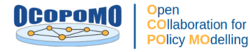 Logo OCOPOMO - Open Collaboration for Policy Modelling