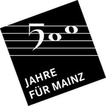 Logo Ausstellung »500 Jahre für Mainz – Die Wurzeln des Philharmonischen Staatsorchesters und die Entwicklung der Mainzer Orchesterkultur« vom 4.5.2014 bis 15.11.2014 im Stadthistorischen Museum Mainz