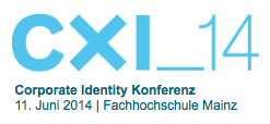 Logo Keynote Speaker auf der cxi_14 | Corporate Identity Konferenz am 11.6.2014