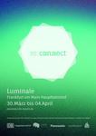 Logo »re:connect«: fünf Projekte auf der Luminale 2014 vom 30.3.2014 bis 4.4.2014 im Hauptbahnhof Frankfurt