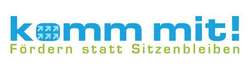 Logo Komm mit! Fördern statt Sitzenbleiben 