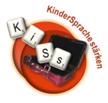 Logo KisS-Kindersprache stärken. Sprachförderung für Kinder und Jugendliche mit geringen Deutschkenntnissen. 