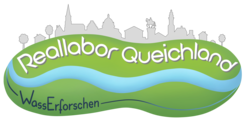 Logo Reallabor Queichland: WassErforschen - Bildung für nachhaltige Entwicklung in einer authentischen Lernumgebung