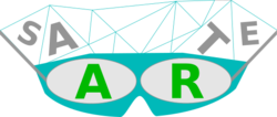 Logo SAARTE: Potenziale der Augmented-Reality in Lehre und Bildung am Beispiel raumbewusster AR im handlungsorientierten Unterricht