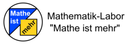 Logo Mathematik-Labor "Mathe ist mehr"
