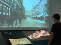 Logo LUX4d – Interaktive Zugänge zur Stadtgeschichte