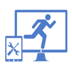 Logo DigiKompASS - TP 1.4 "Digitale Bewegungswerkstatt"