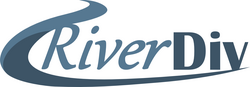 Logo RiverDiv - Schutz der aquatischen Diversität und Verringerung der Gewässerverschmutzung an der Wieslauter: Klimawandelangepasstes Management