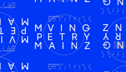 Logo Ausstellung: Moving Poetry Mainz 