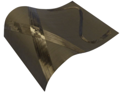 Ein erstes Demonstratorbauteil aus den Vorstudien zur Nachwuchsgruppe